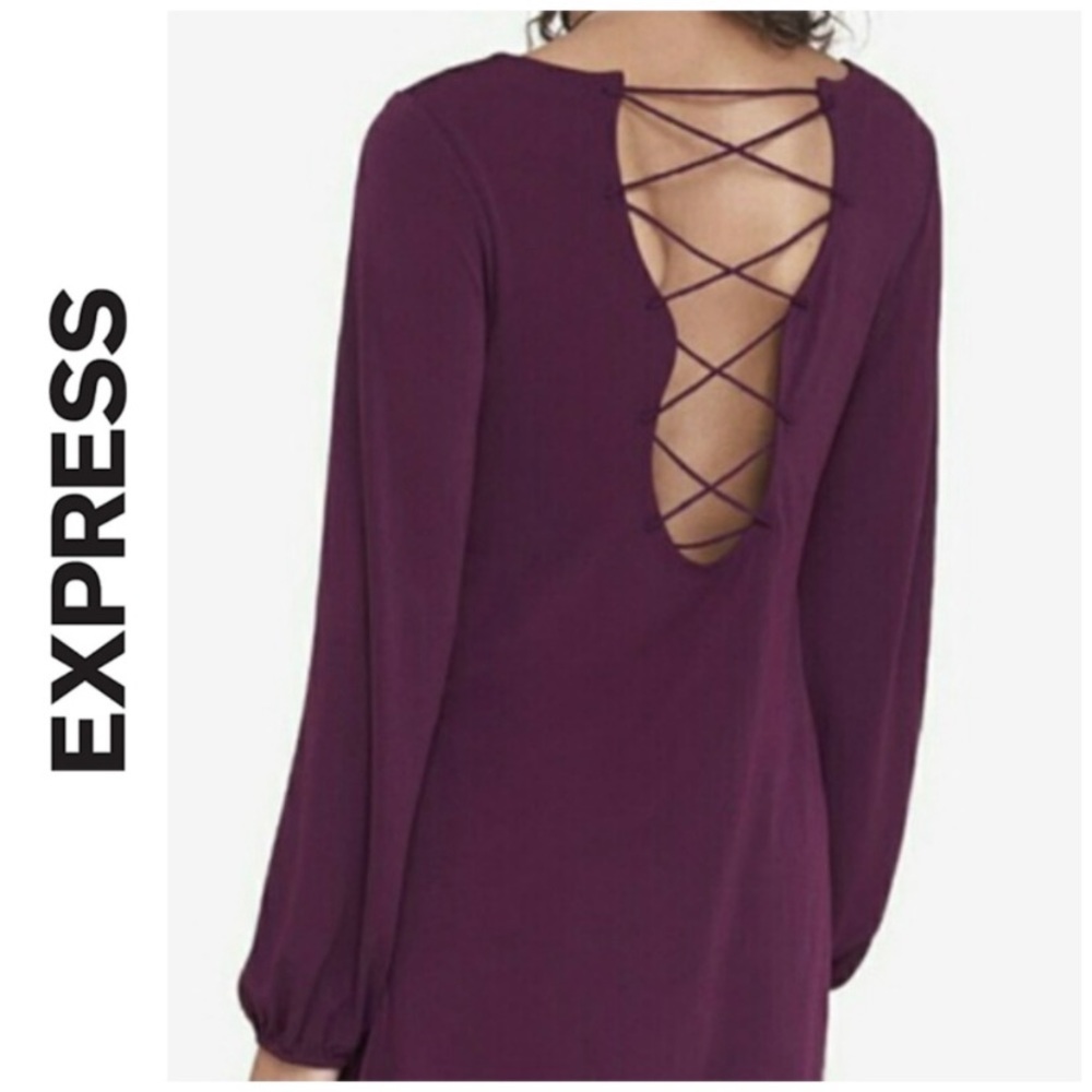 Express Lace Up Back Shirt